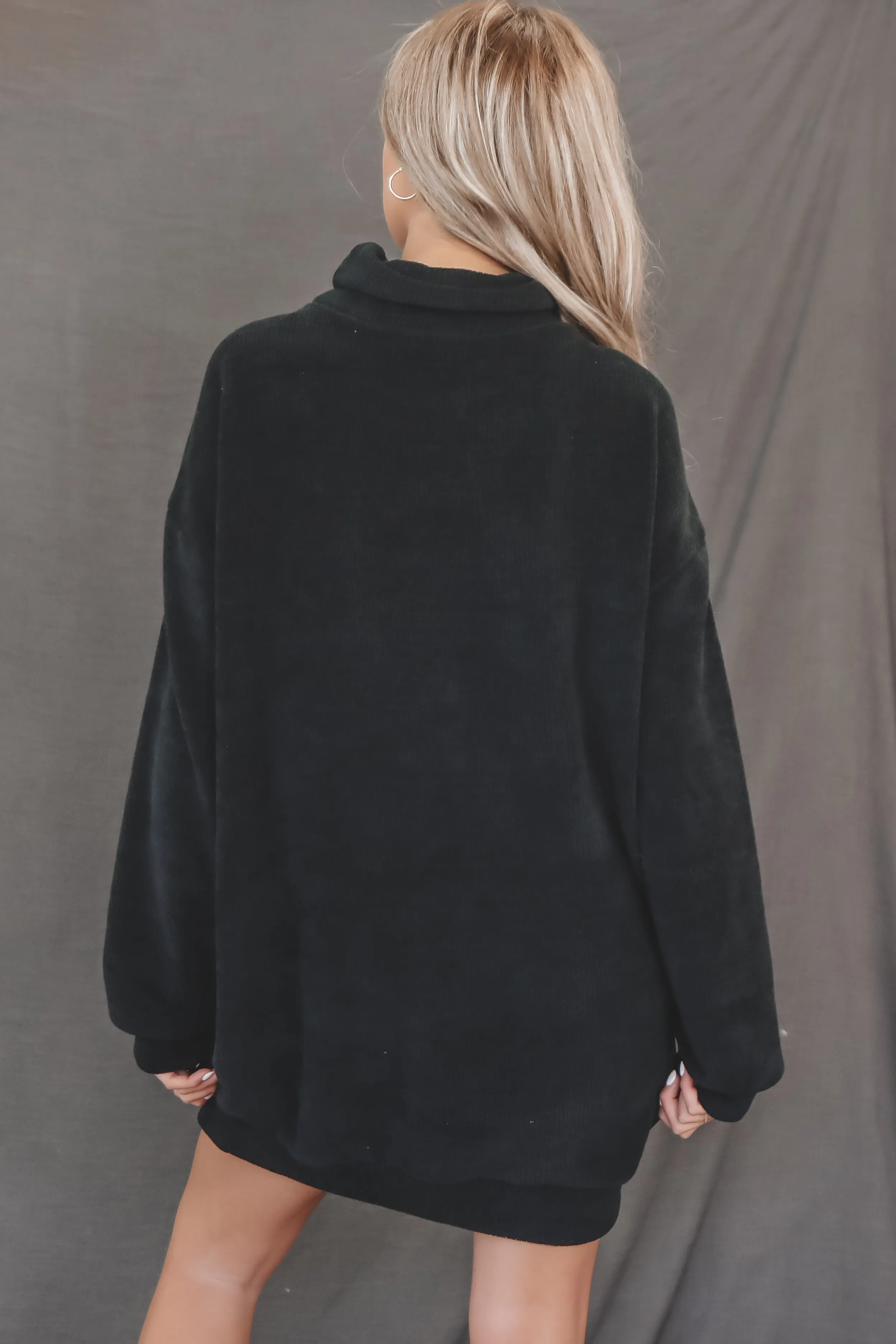 DEAL Sweet Sweet Ribbed Soft  Sweater Dress
