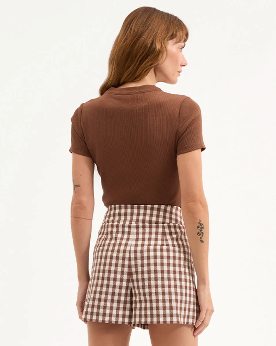 Dekalb Ribbed Henley T-Shirt