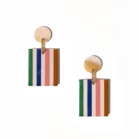 Desert Stripe Block Dangles