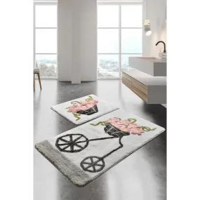 Dore Pink  Bath Mat