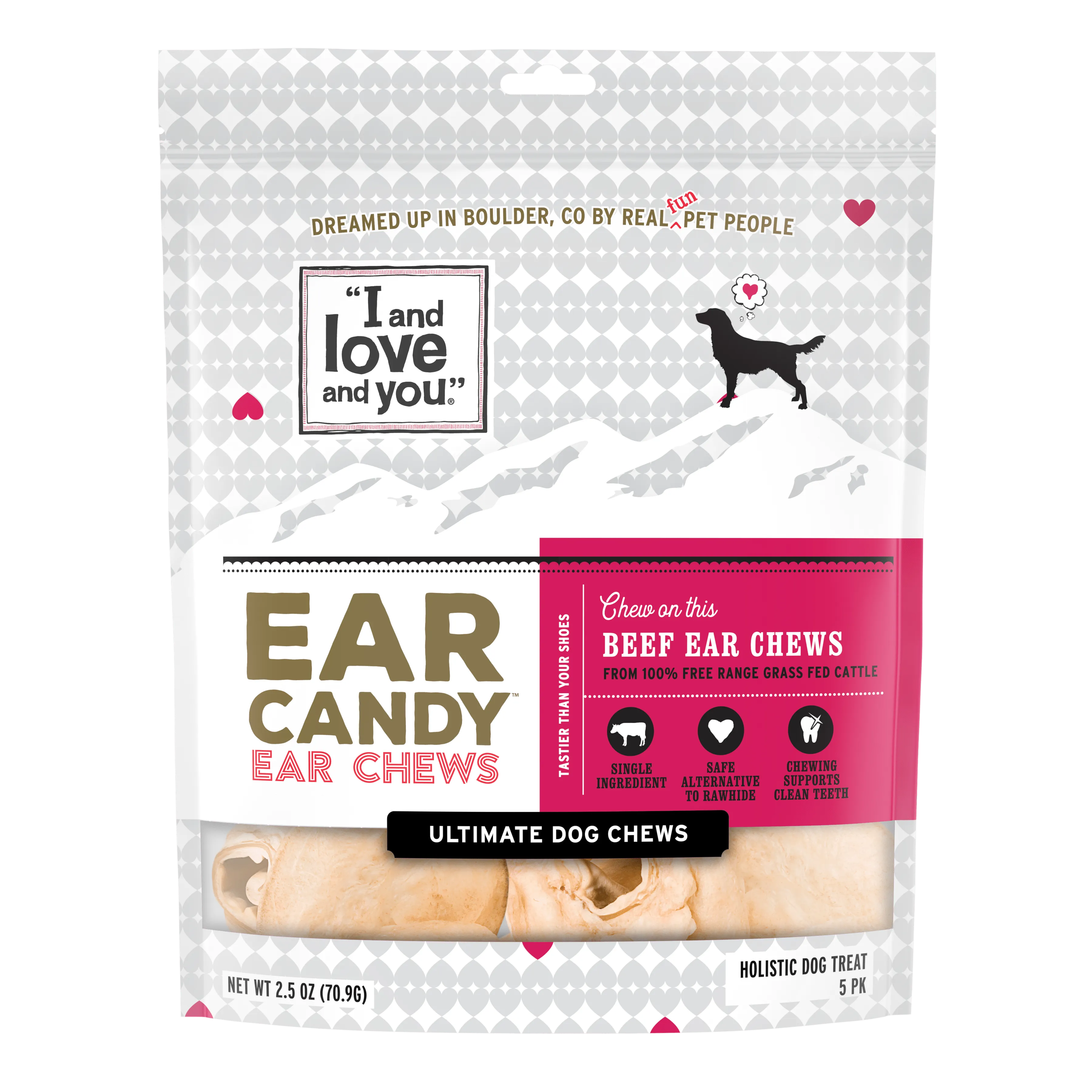 Ear Candy Beef Ear Chews