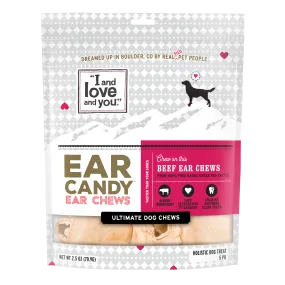 Ear Candy Beef Ear Chews