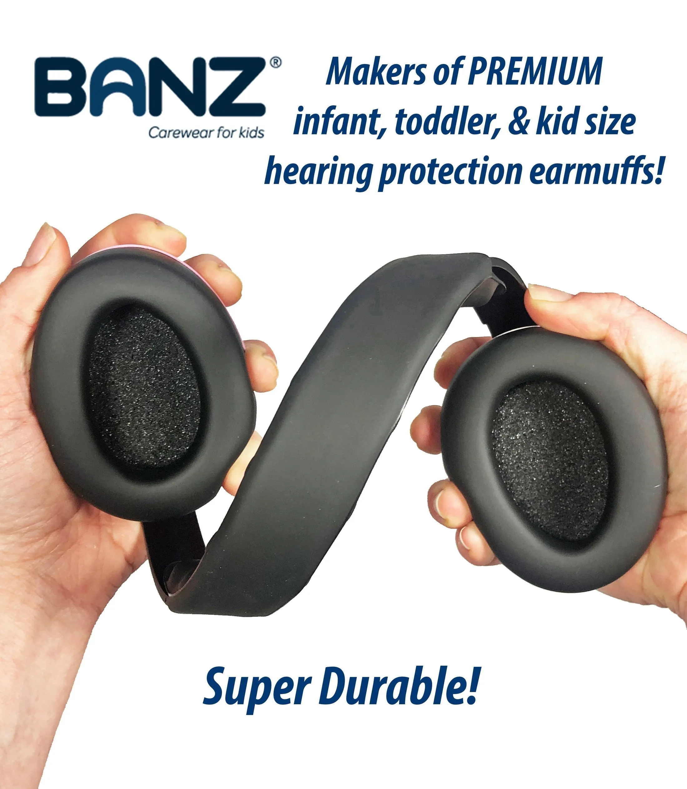 Ear Muffs for Baby   Toddler - Navy by Baby Banz