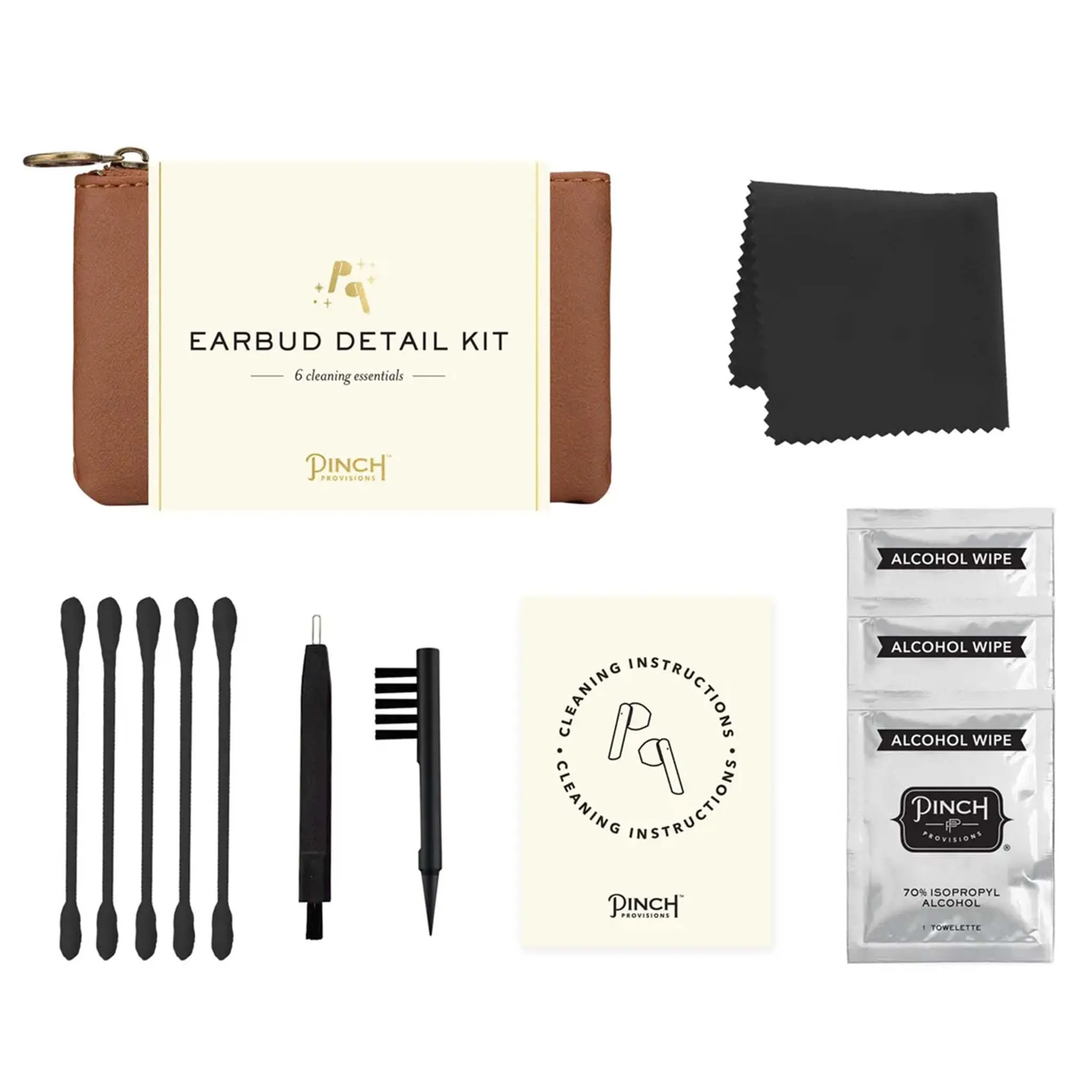 Earbud Detail Kit - Brown