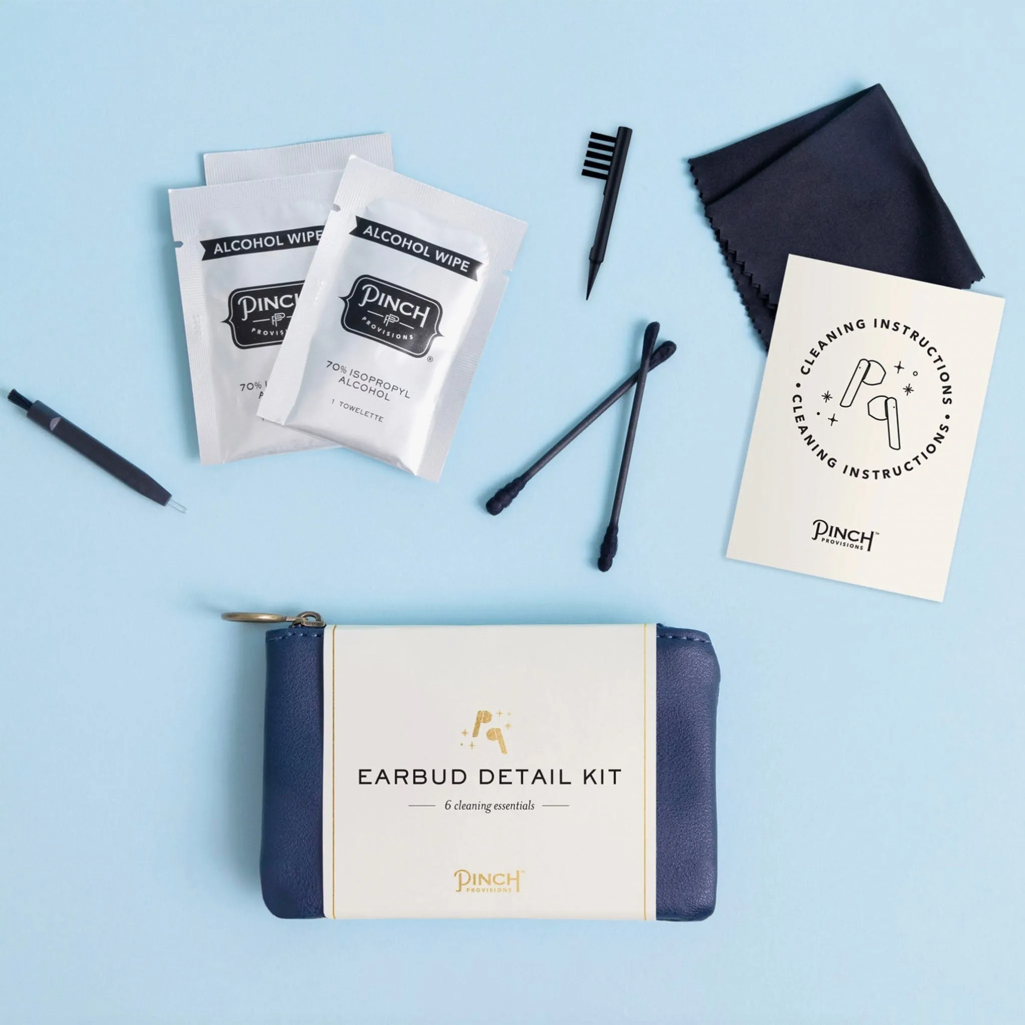 Earbud Detail Kit in Navy