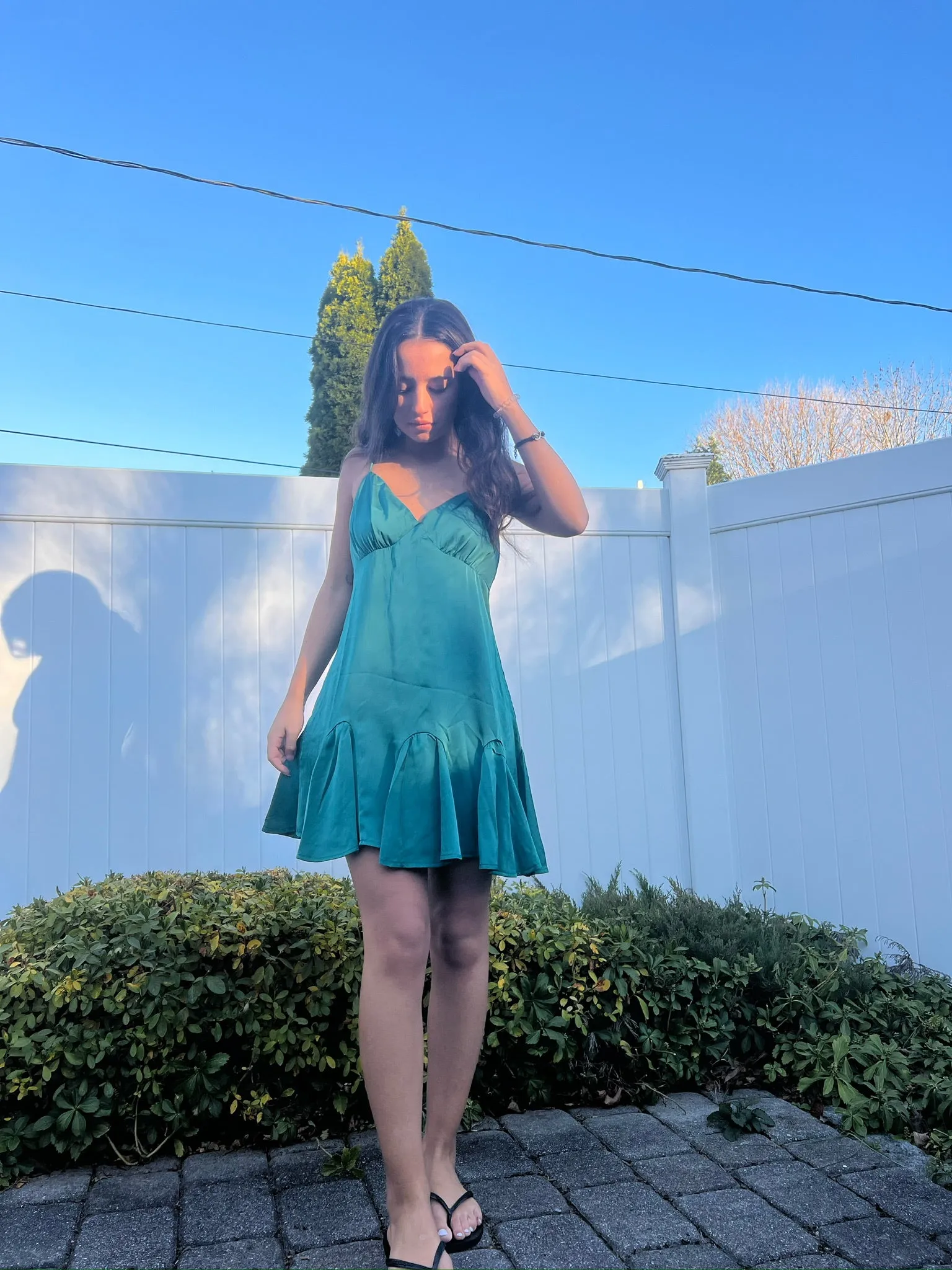 Emerald City mini dress