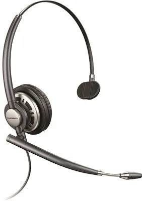 Encorepro Monaural Over-The-Head Headset W/Noise Canceling Microphone