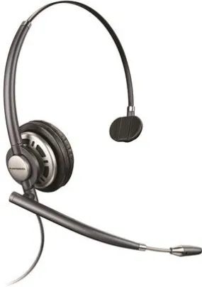 Encorepro Monaural Over-The-Head Headset W/Noise Canceling Microphone