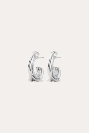 Encounter - Platinum Plated Earrings