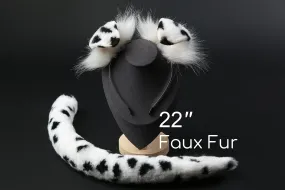 faux fur raccoon ear and tail plug set raccoons ear and tail plug set petplay ear and tail butt plug stripe tail butt plug cosplay mature