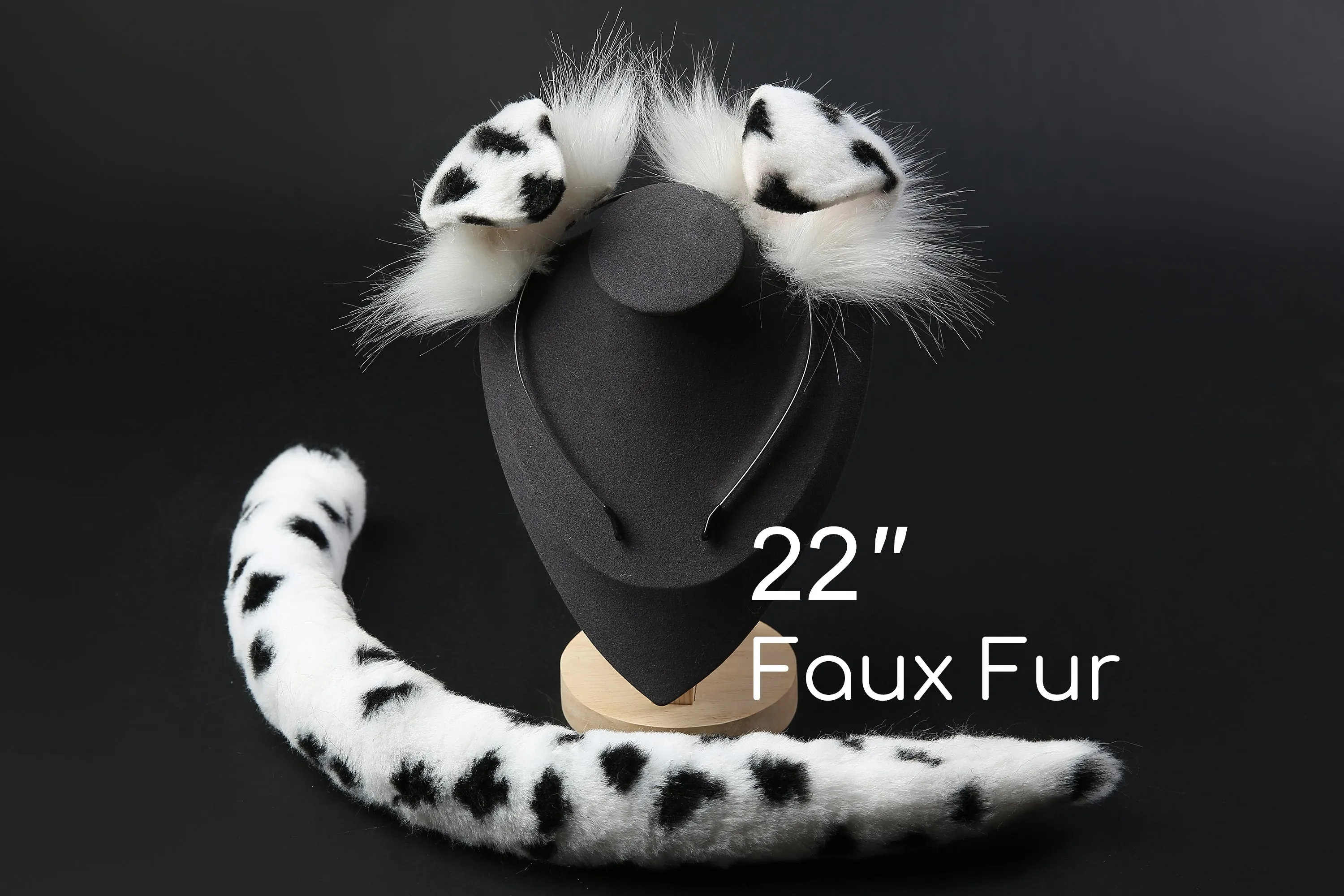 faux fur raccoon ear and tail plug set raccoons ear and tail plug set petplay ear and tail butt plug stripe tail butt plug cosplay mature