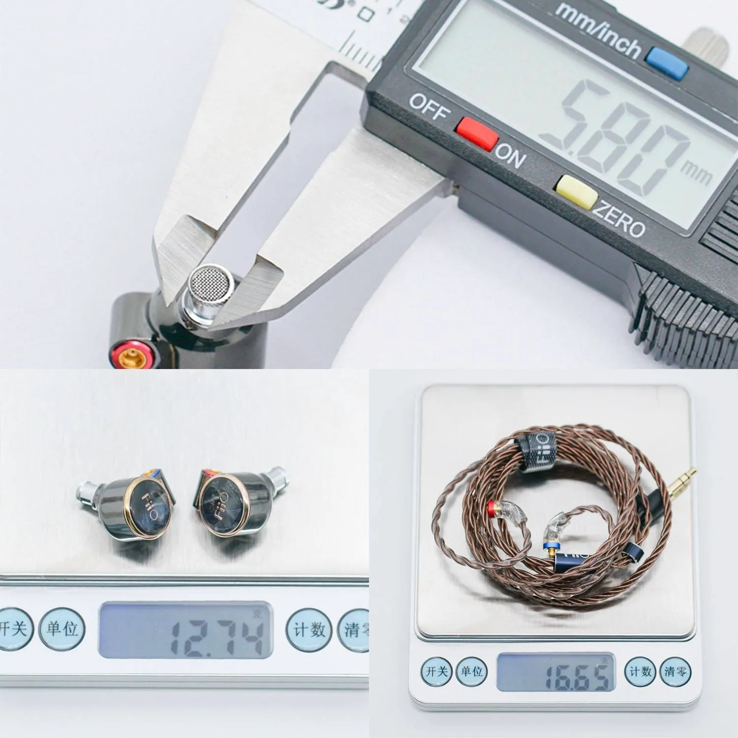FiiO FD3 / FD3 Pro 12mm DLC Diaphragm Dynamic Driver IEMs