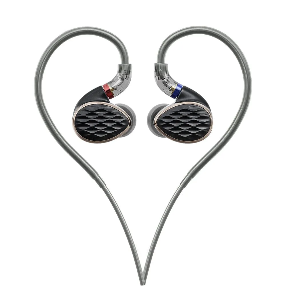 FiiO FH15 1DD   3 BA Hybrid Technology In-Ear Earphone With 3.5mm/4.4mm MMCX Cable