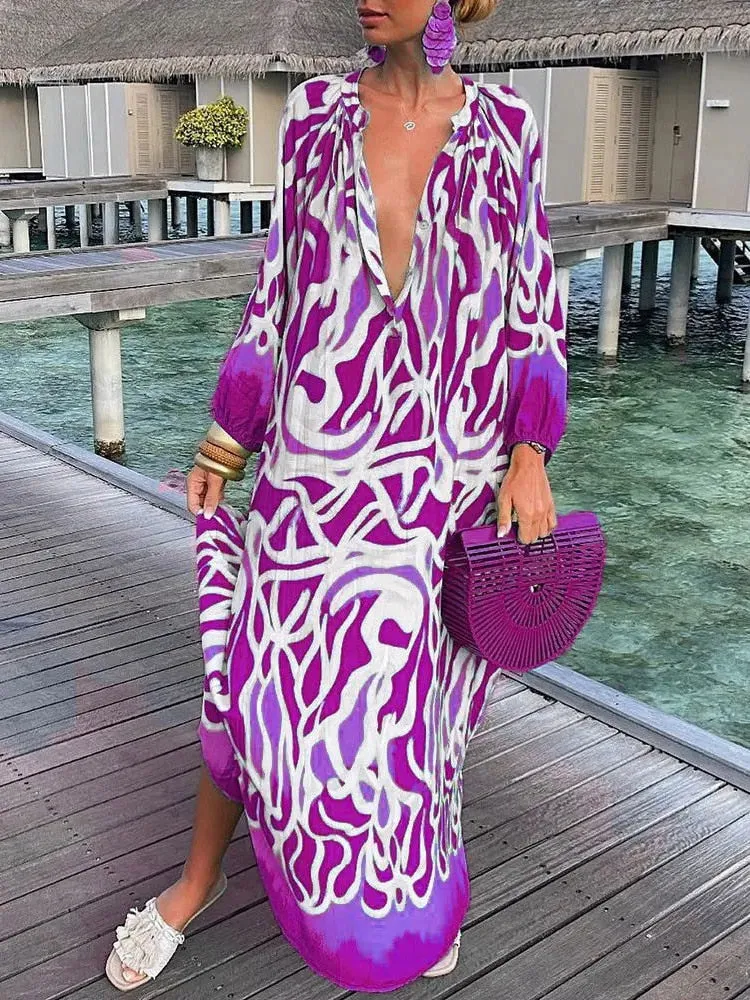 Fila Bohemian Prints Maxi Dress