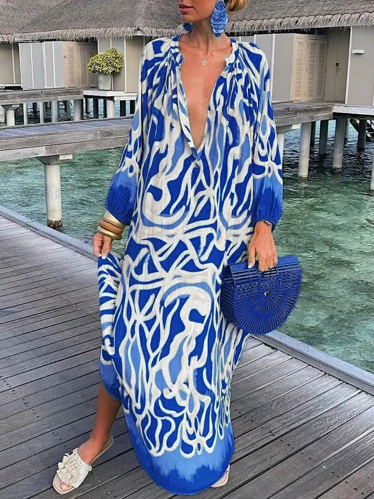 Fila Bohemian Prints Maxi Dress