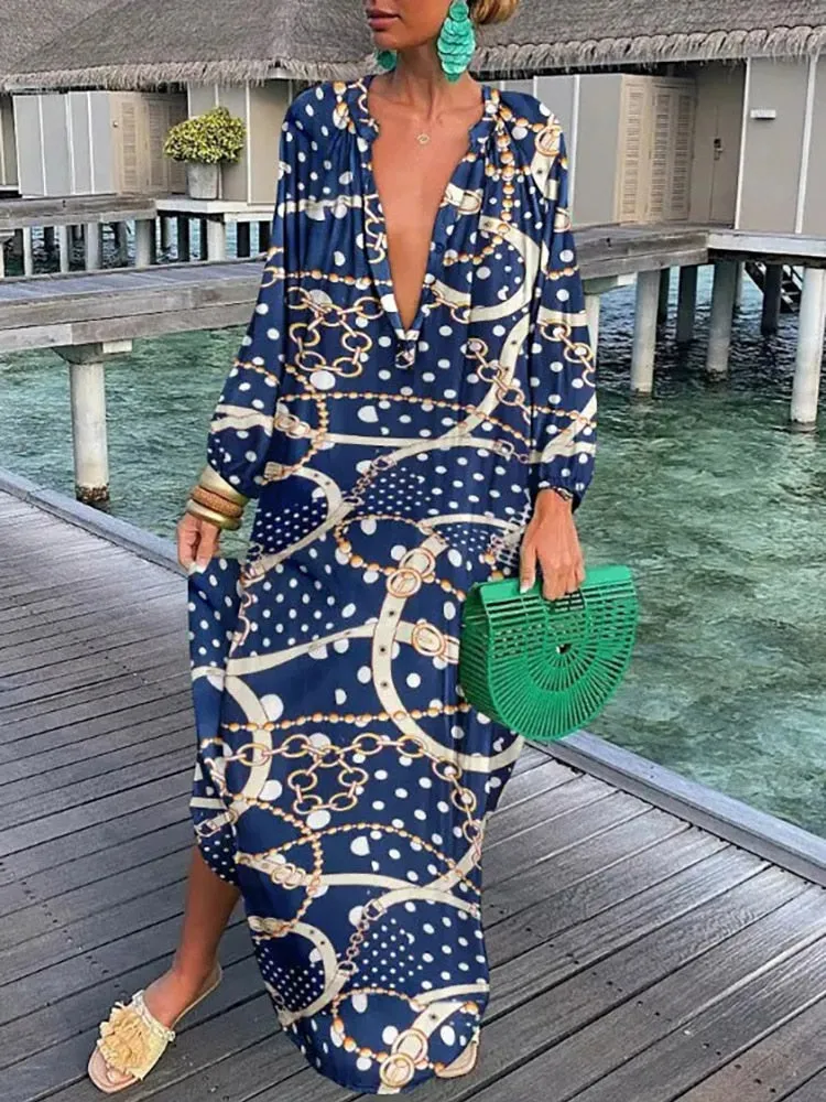 Fila Bohemian Prints Maxi Dress
