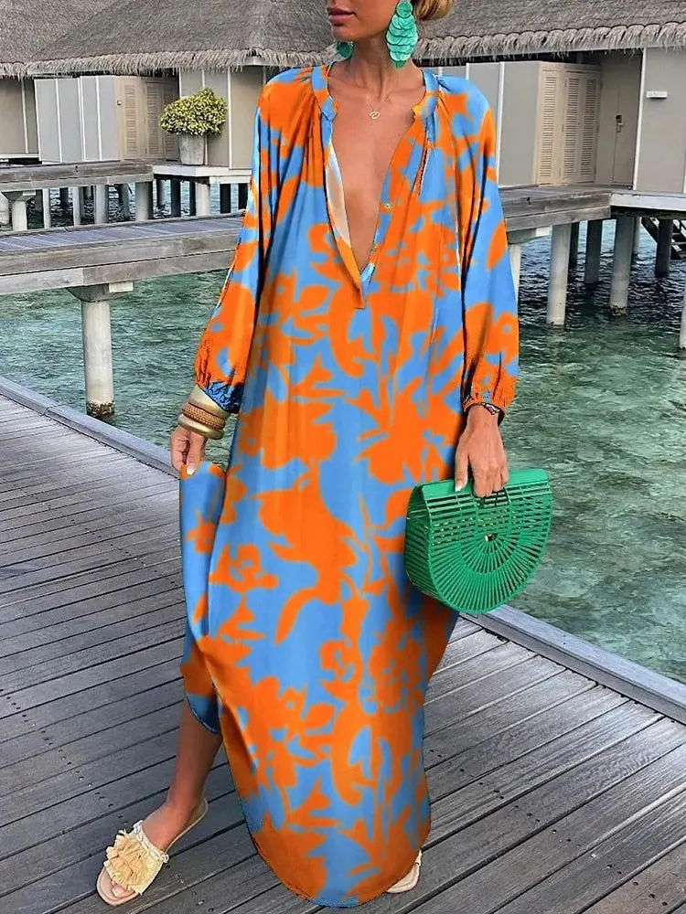 Fila Bohemian Prints Maxi Dress
