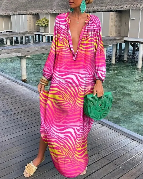 Fila Bohemian Prints Maxi Dress
