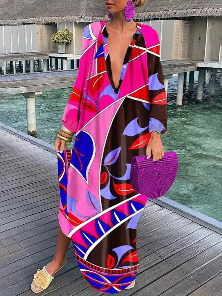 Fila Bohemian Prints Maxi Dress
