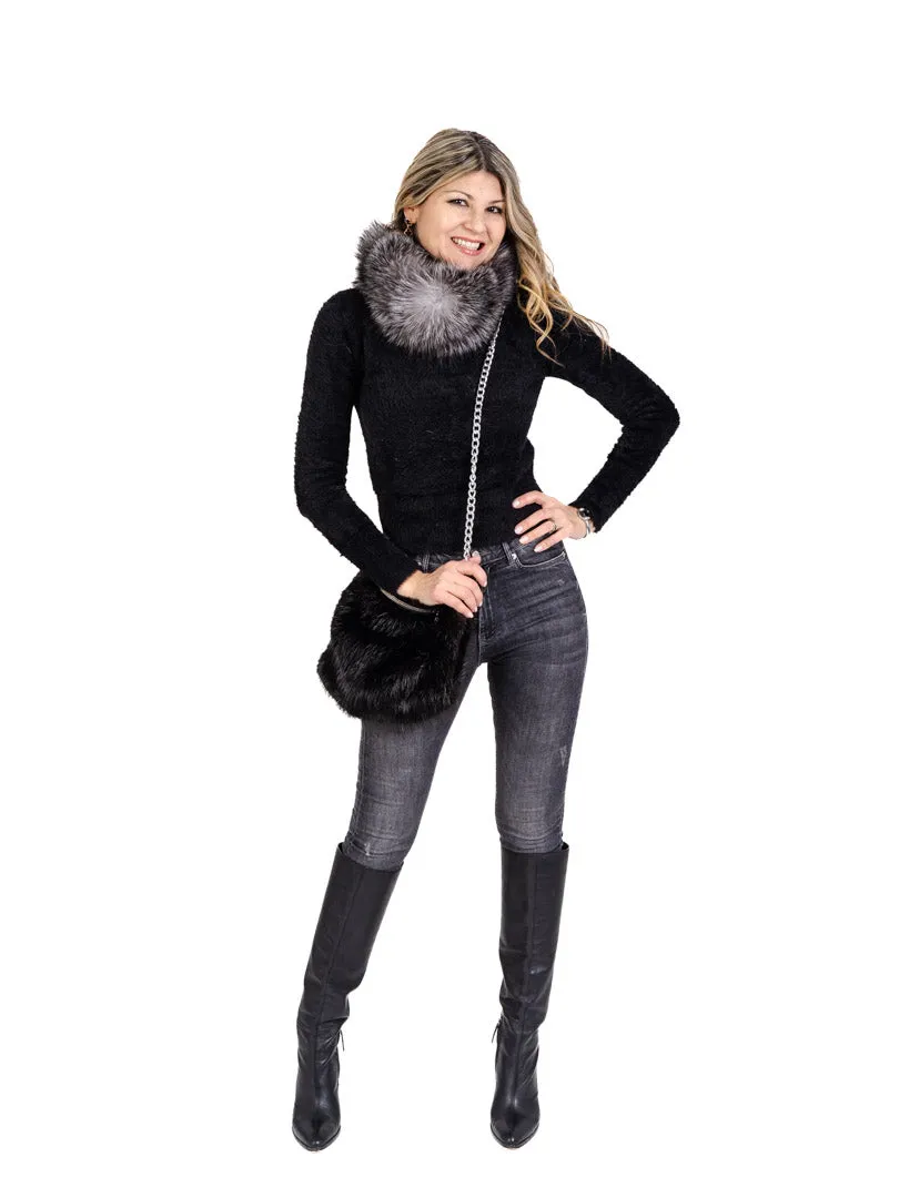 Fox Fur Purse & Hand Muffs