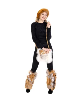 Fox Fur Purse & Hand Muffs