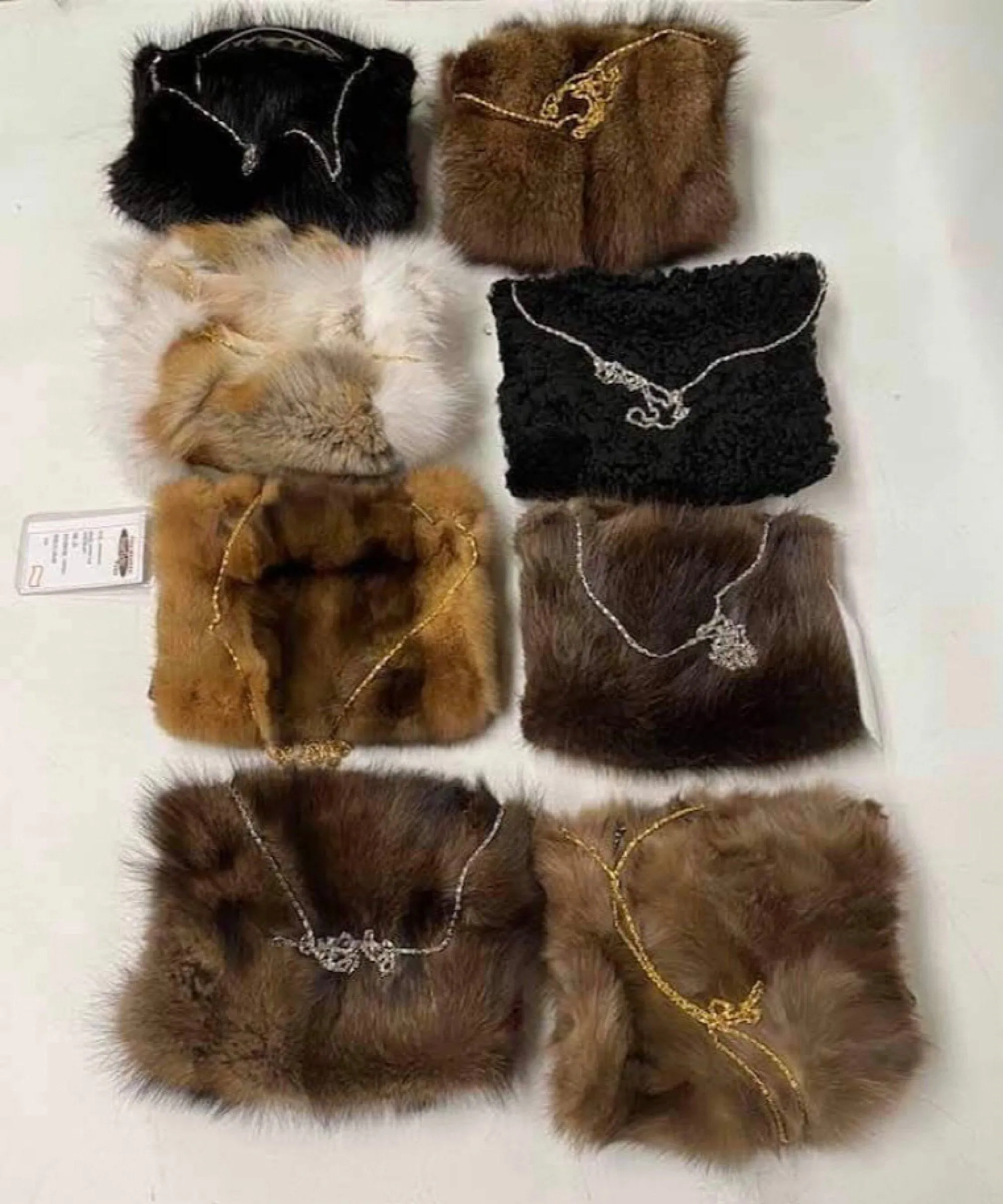 Fox Fur Purse & Hand Muffs
