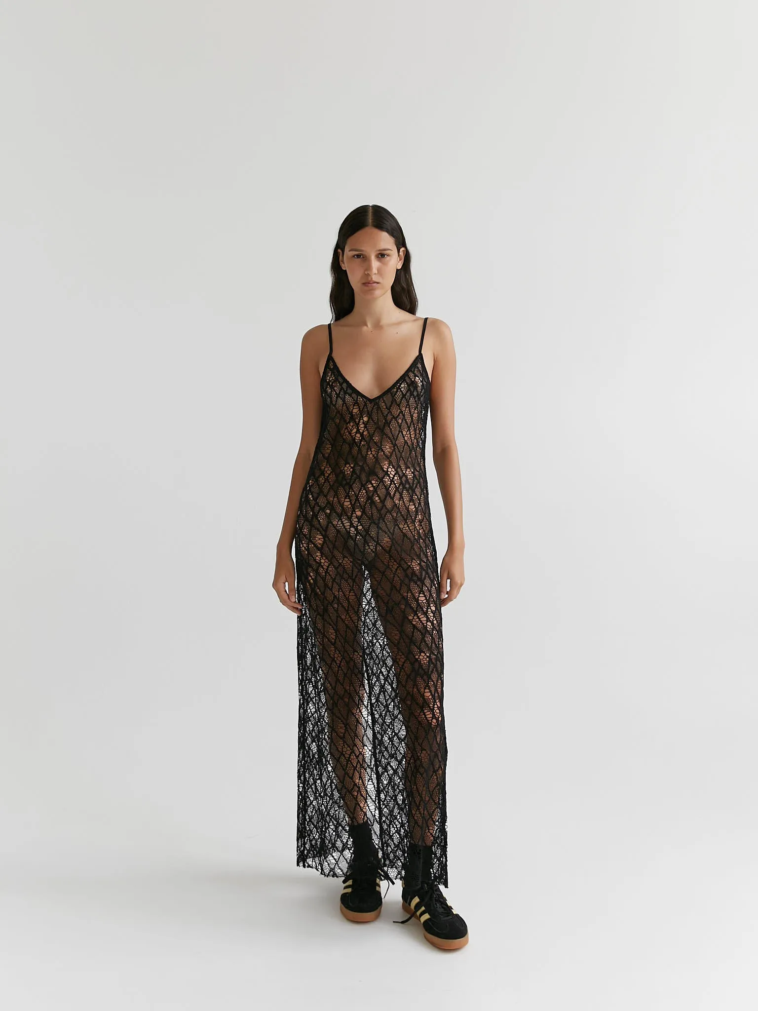 French Lace Slip Dress