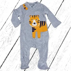 Frugi Overall Stevie Swoop Babygrow Tiger