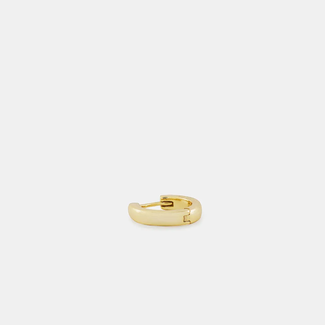 Gold Huggie Earring