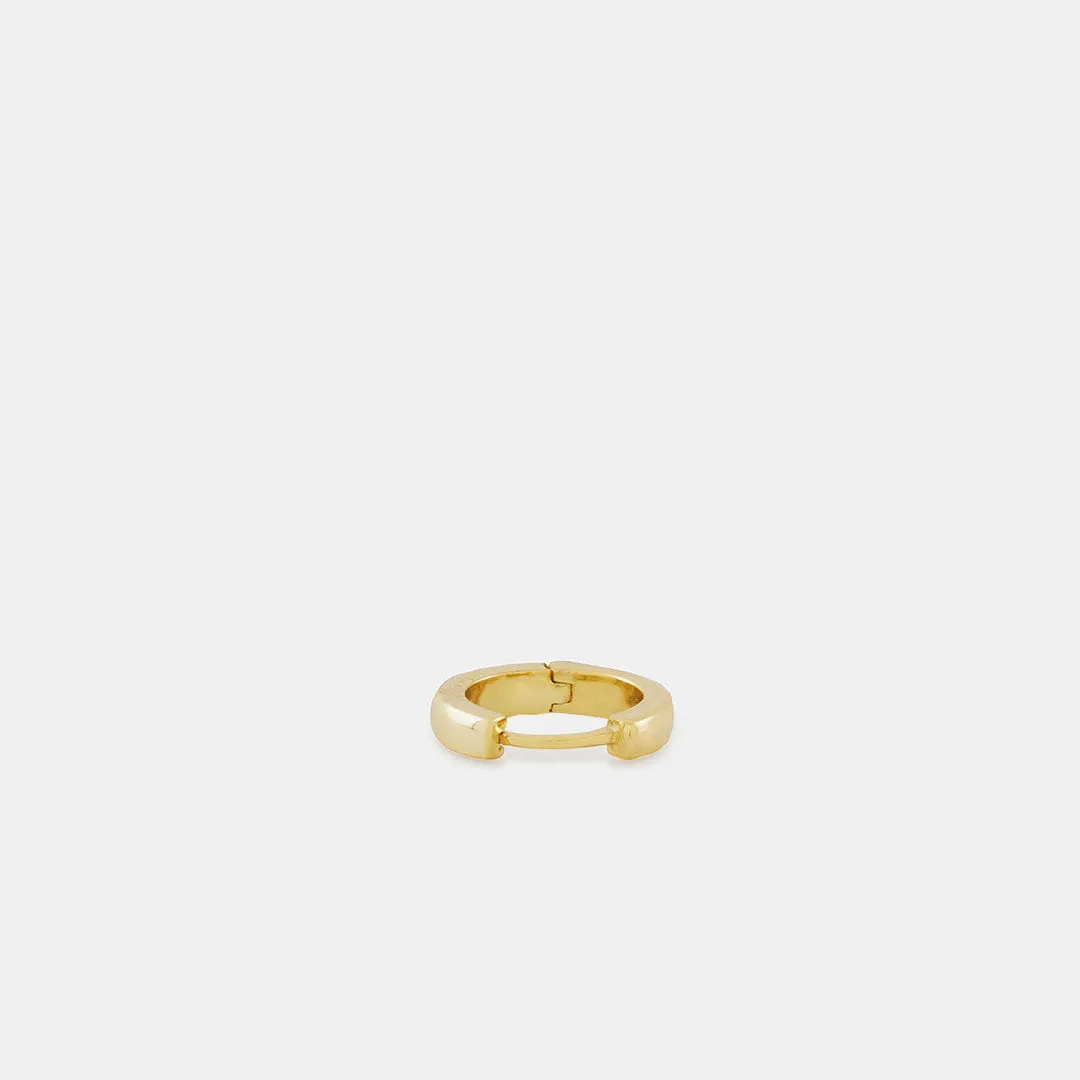 Gold Huggie Earring