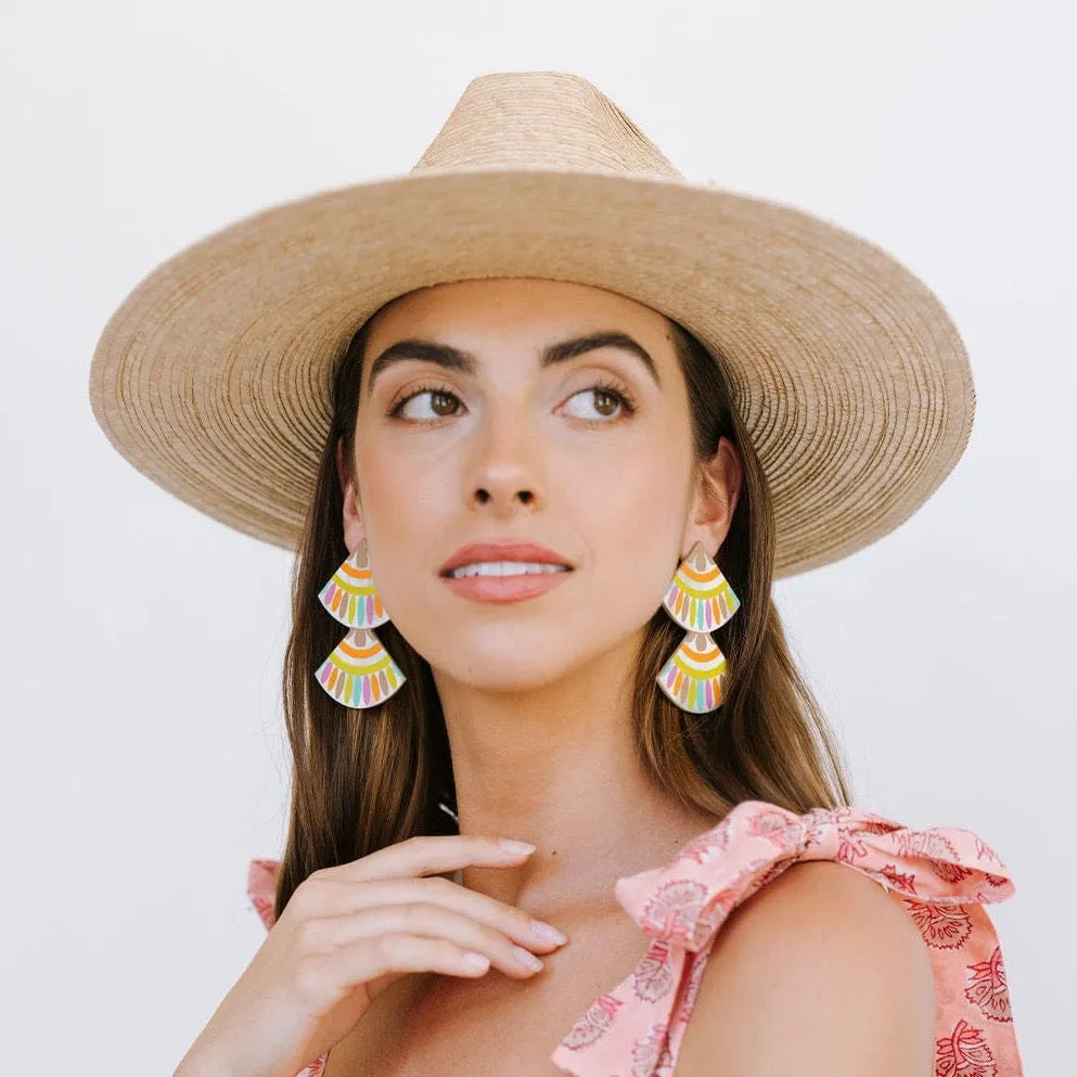 Hacienda Double Tile Earrings