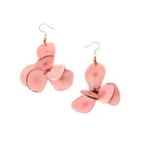 Handcrafted Flower Cluster Earrings