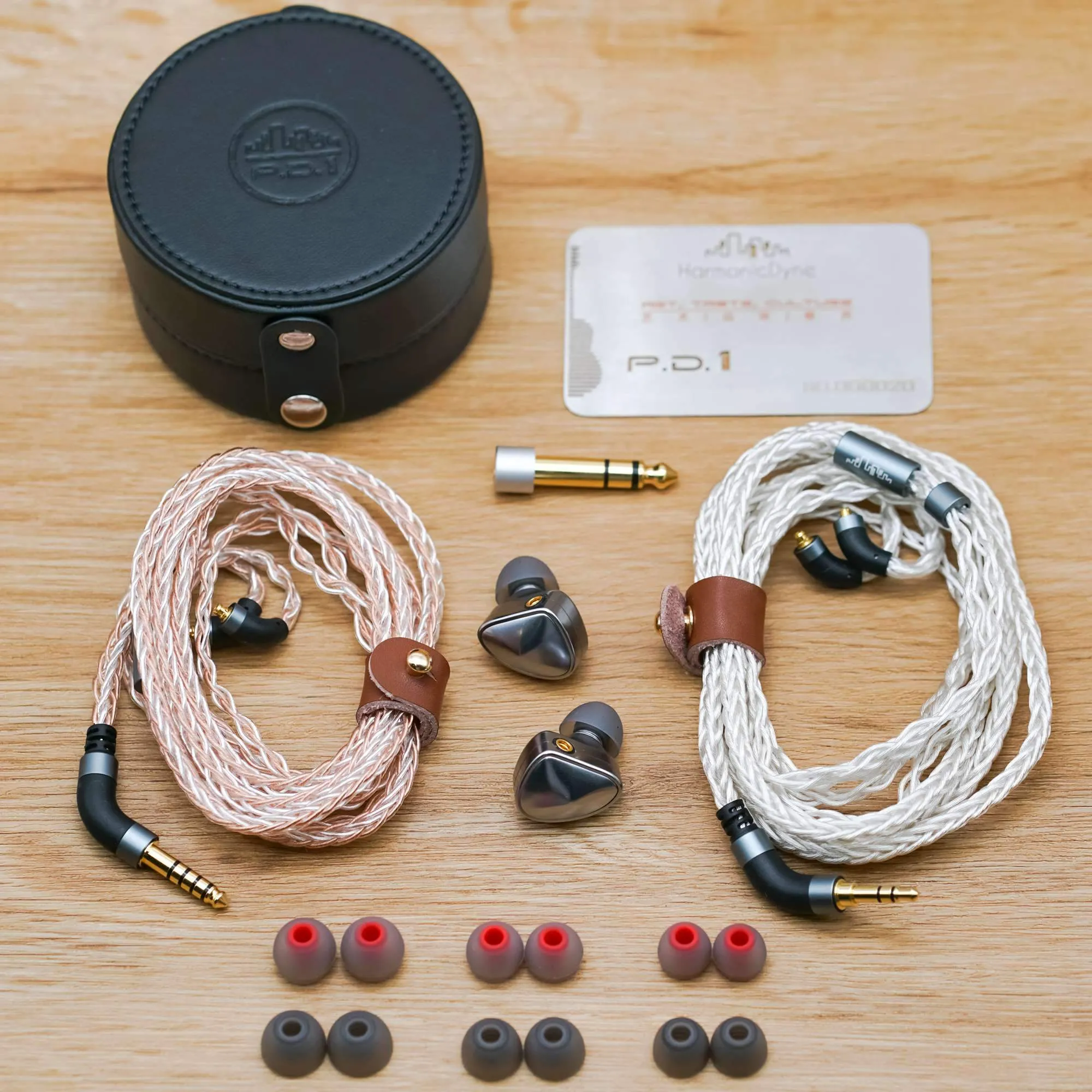 HarmonicDyne P.D.1 Planar Driver HiFi In-Ear Earphones IEMs