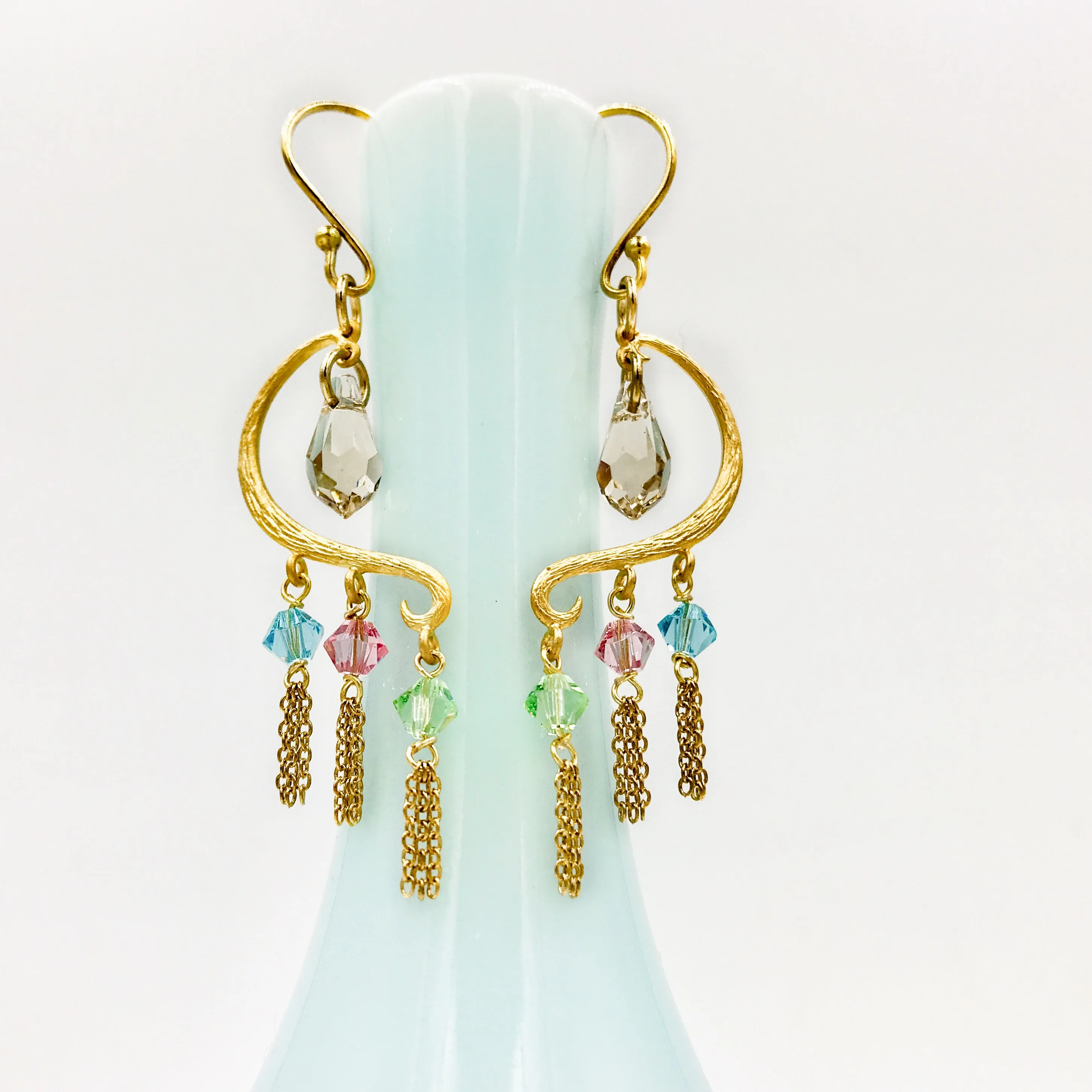 Heavenly Elegance Tassel Earrings