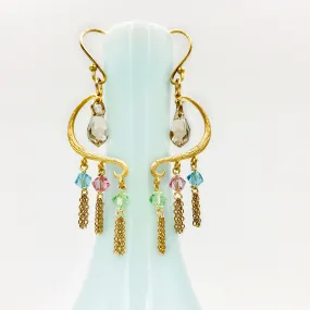 Heavenly Elegance Tassel Earrings