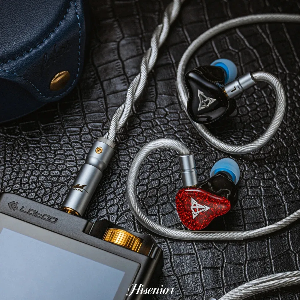 Hisenior Mega5Est Bass  1DD 2BA 2EST Tribrid Drivers IEM