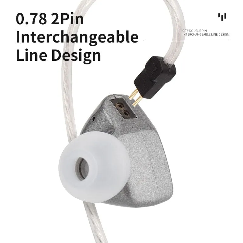 HZSound Heart Mirror Zero 10mm Driver Unit CCAW Voice Coil In-Ear Earphone