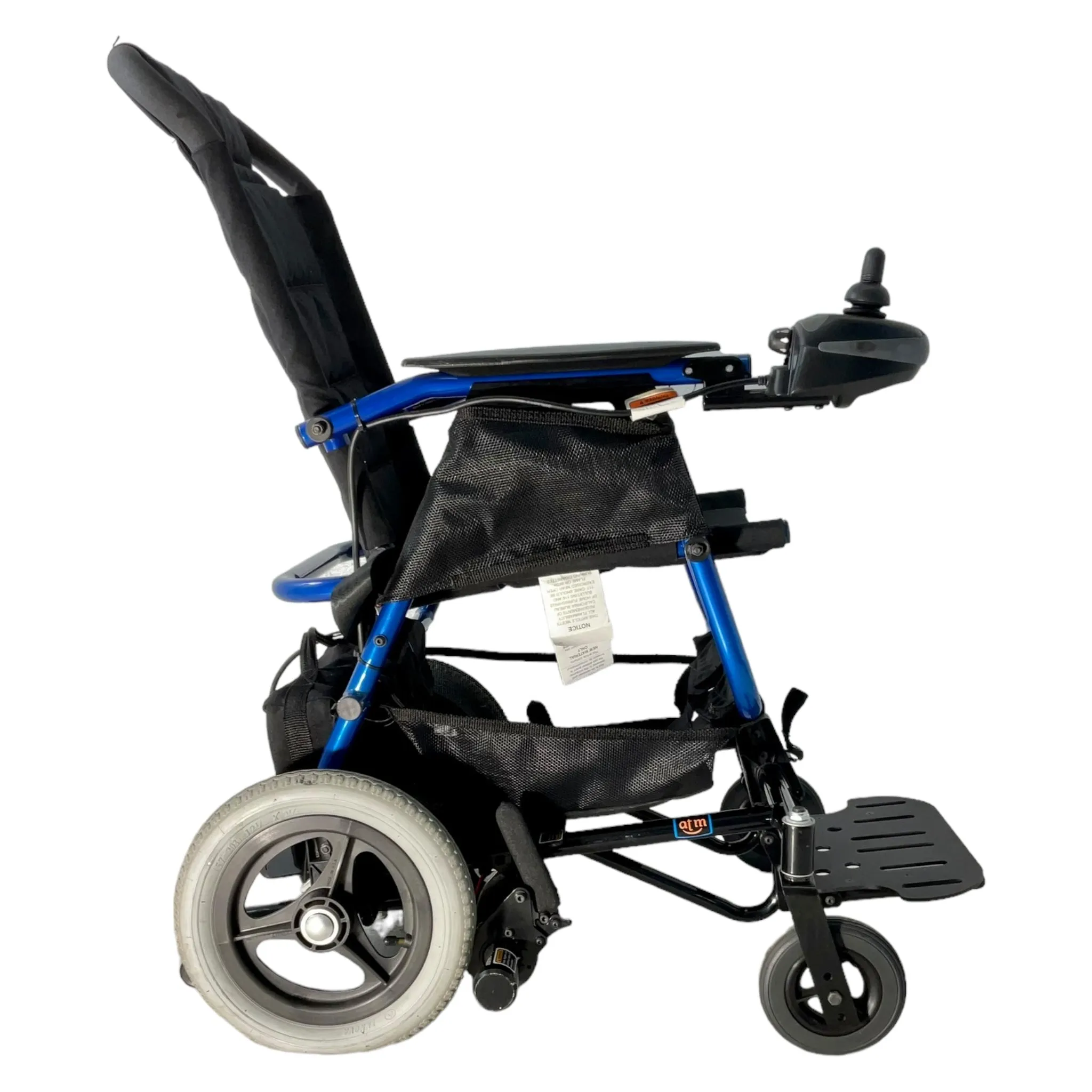 Invacare At'm Take Along Folding Power Chair | 18 x 16 inch Seat | Lightweight Frame