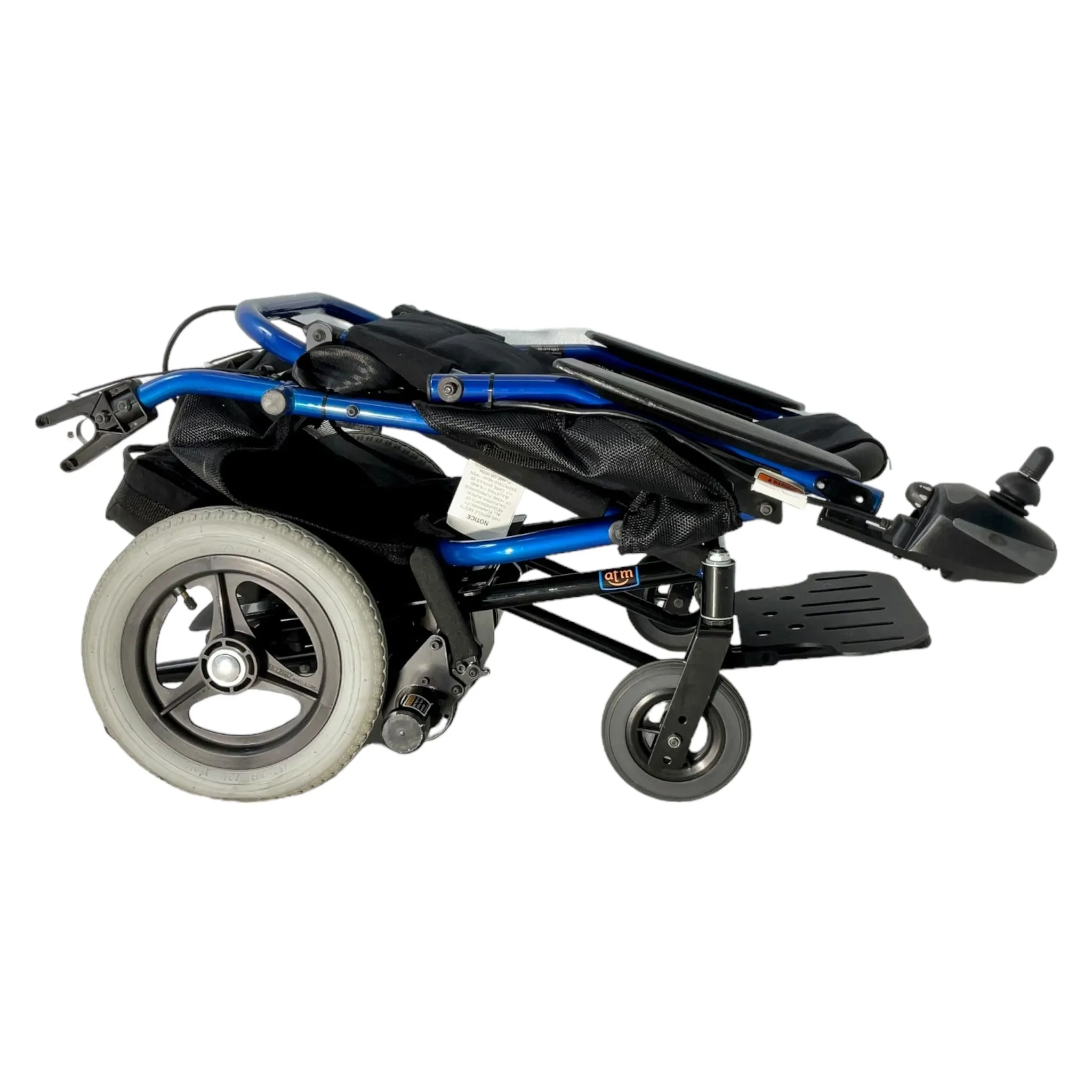 Invacare At'm Take Along Folding Power Chair | 18 x 16 inch Seat | Lightweight Frame