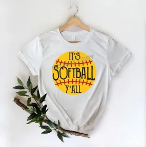 It's Softball Y'all - DTF Transfer