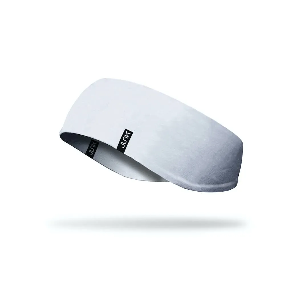 JUNK Super Chill White Headband (Ear Warmer)