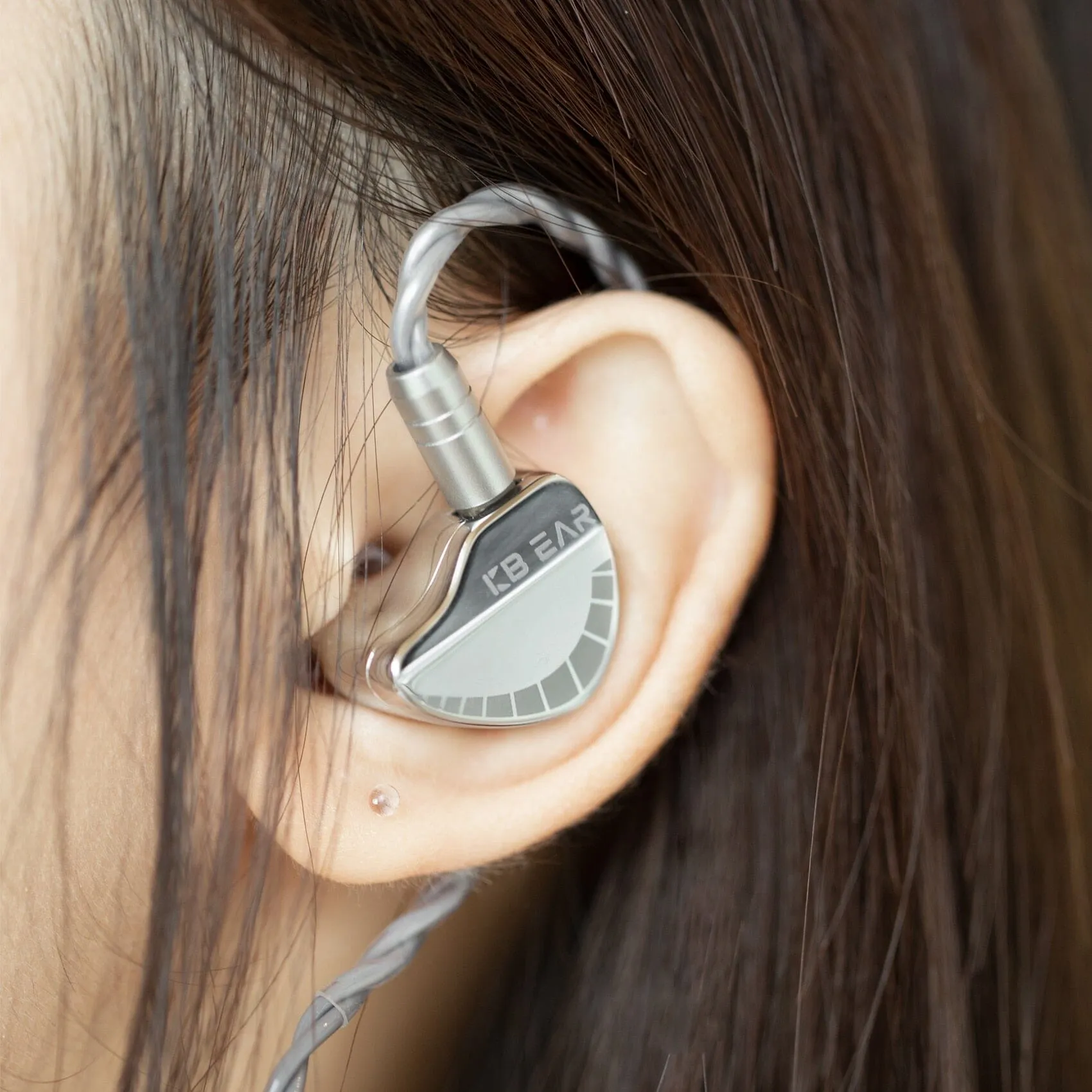 KBEAR Qinglong PU PEEK Double-layer Composite Diaphragm In-Ear Monitors IEMs