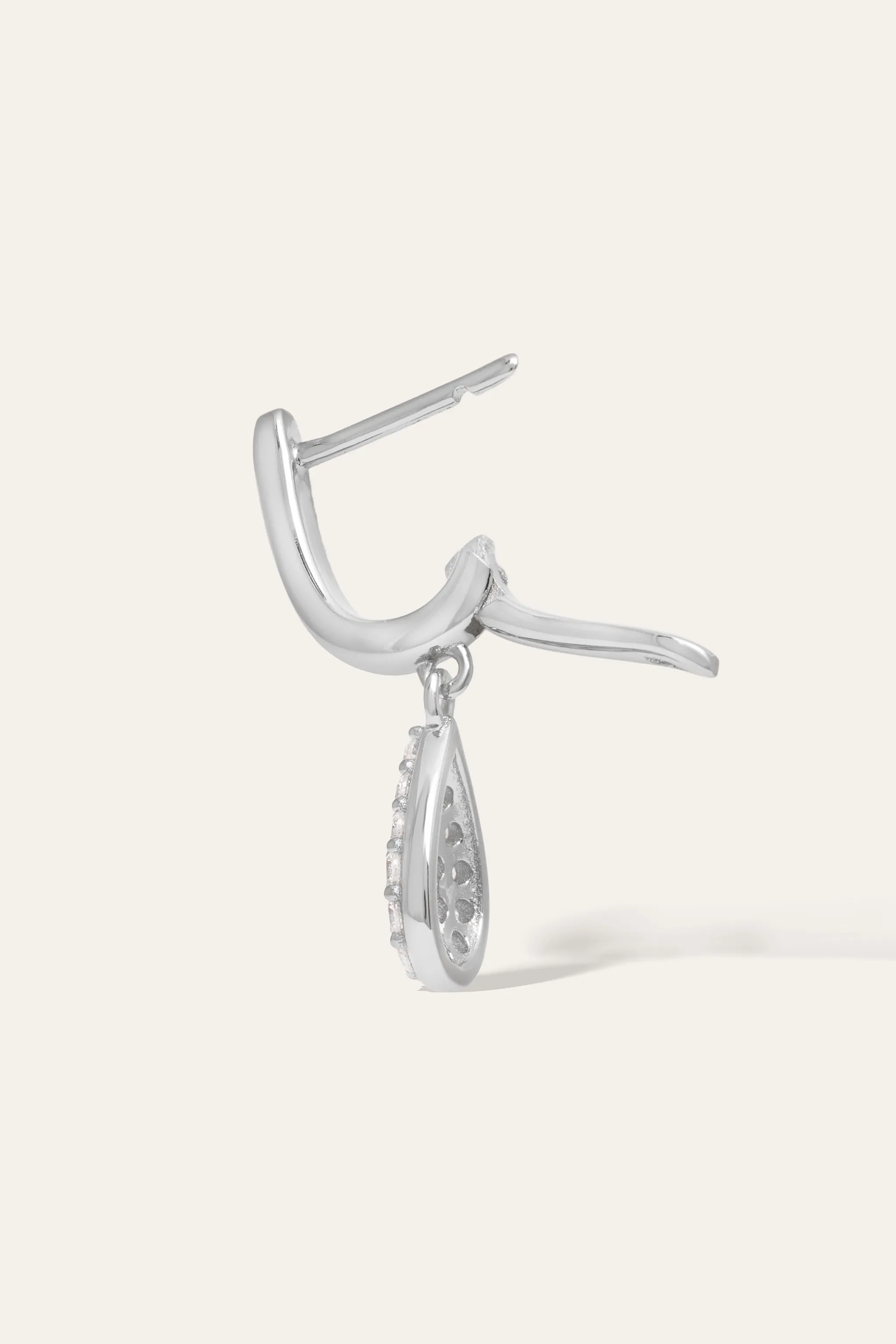 Lacrima Silver Drop Earring