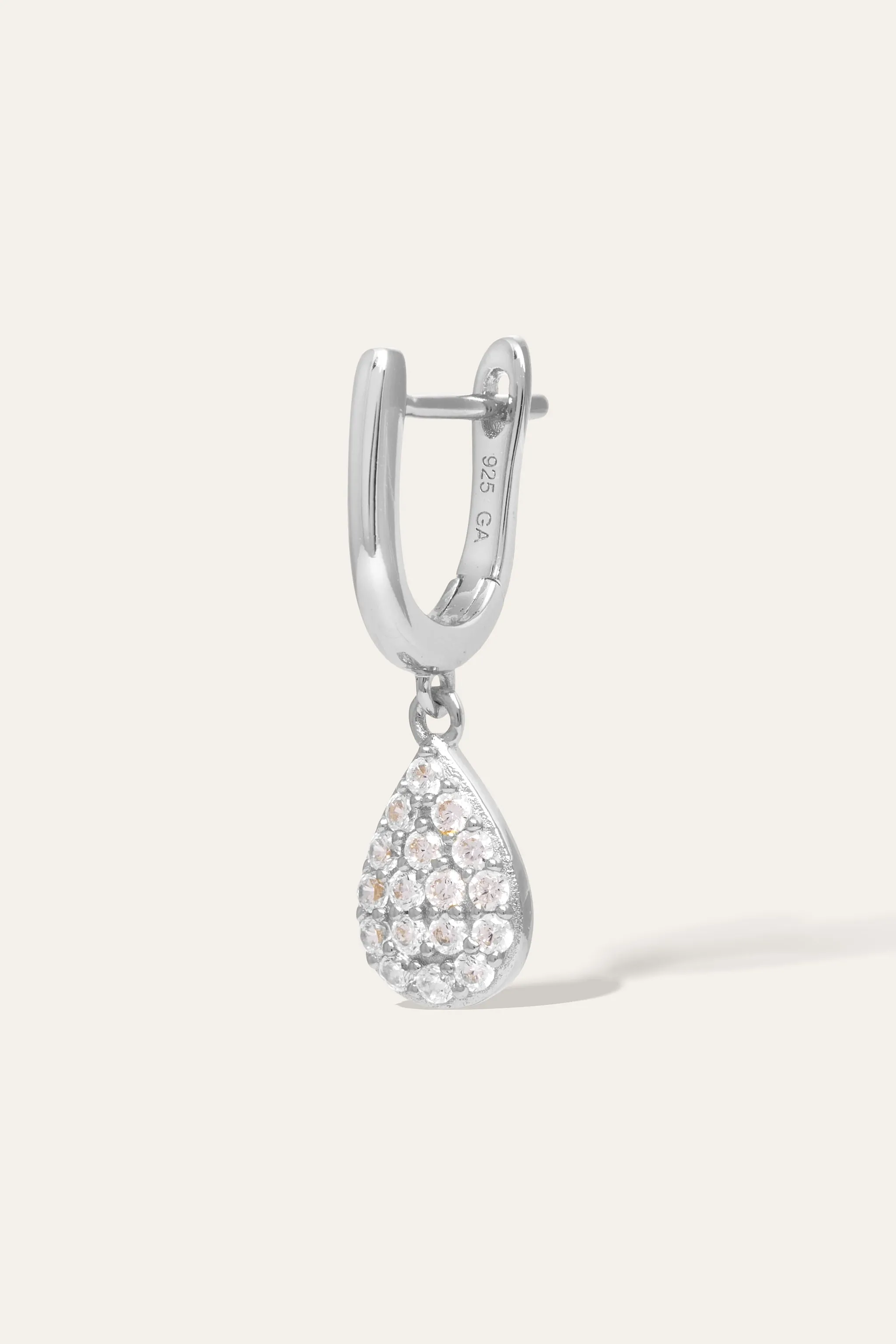 Lacrima Silver Drop Earring