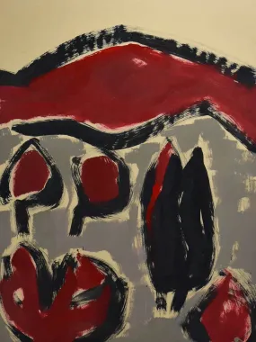 Landscape in Provence - oil on paper - Caroline Beauzon 20½" x 26½"