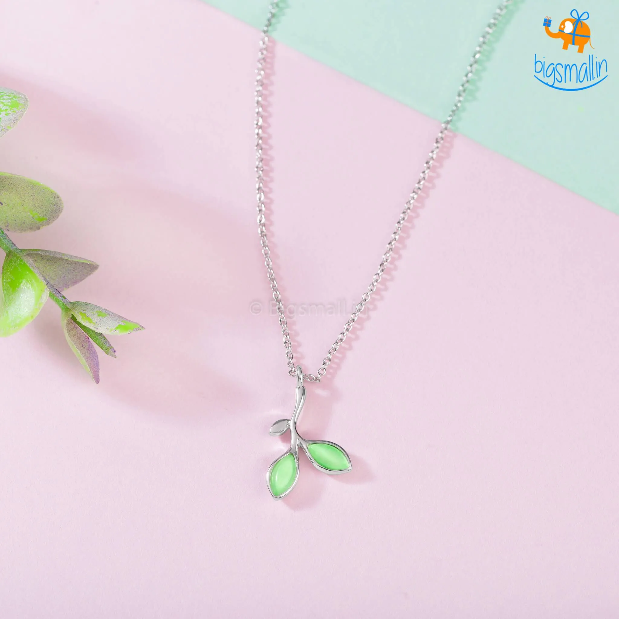 Leaf Jewellery Set - 3 pc