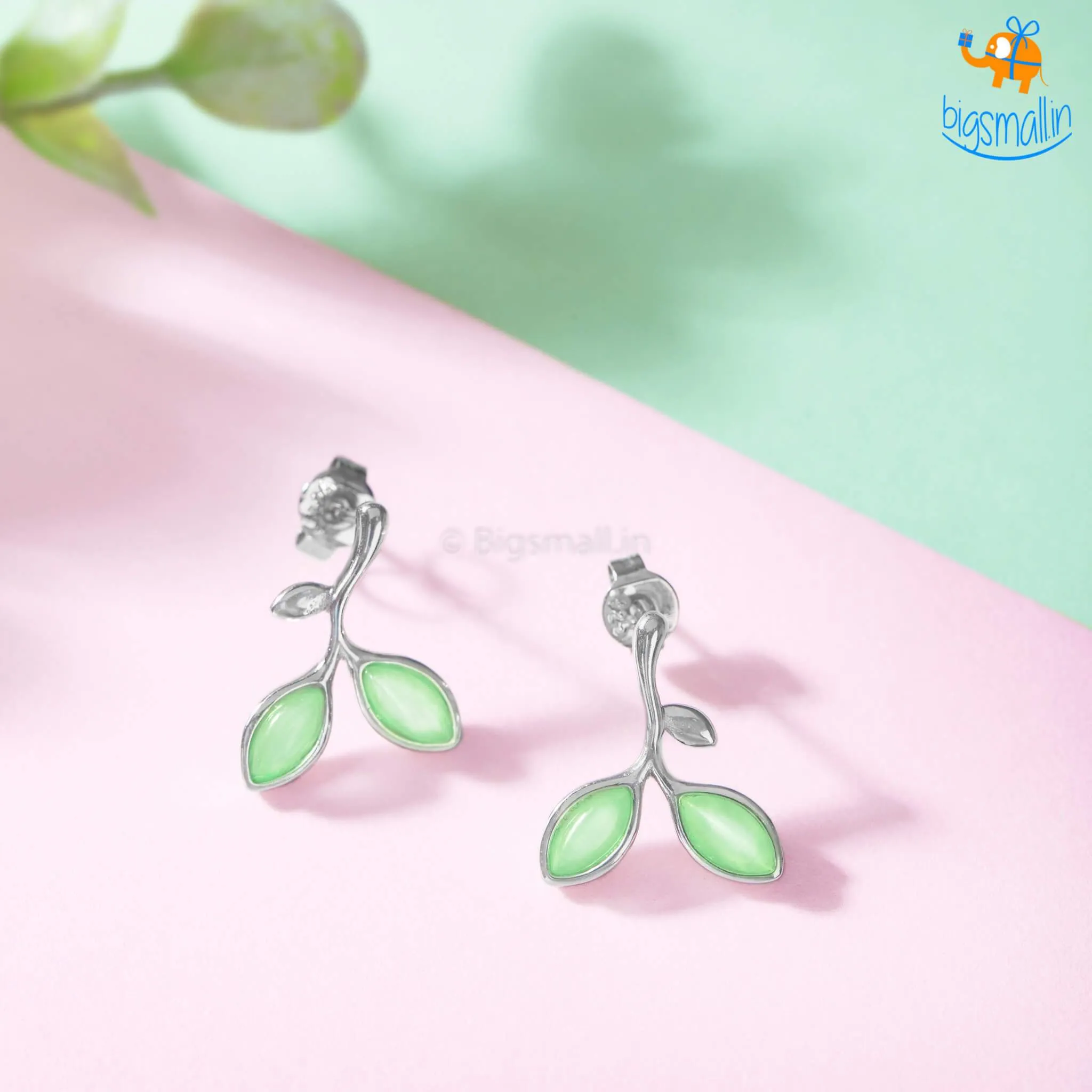 Leaf Jewellery Set - 3 pc