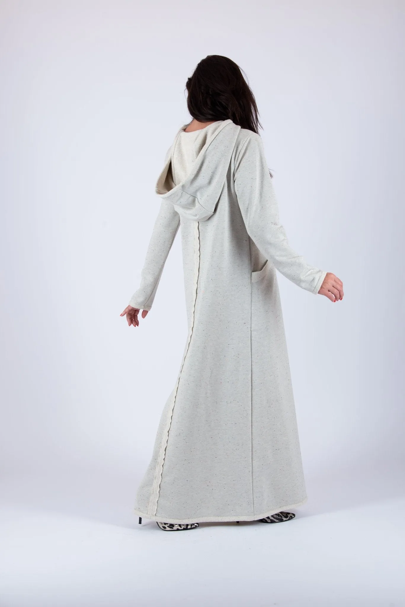LINDA Cotton Hooded Dress