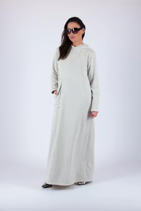 LINDA Cotton Hooded Dress