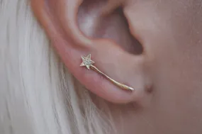 Magic Wand Ear Climber